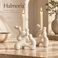 Halmoria™ Fluid Curve Artistic Candle Holder